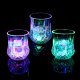 Multicolor LED Glowing Glass Cup Rainbow Flashing Light Flash Light Up Cups Bar Night Club Party Bar Wedding Festival Bar Party